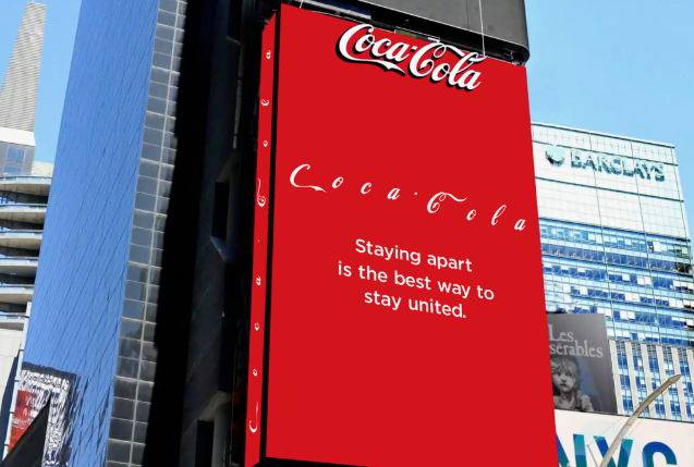 Coke Time Square Ad