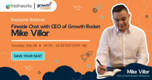 covid 19 customer acquisition strategy webinar freshworks growth rocket mike villar