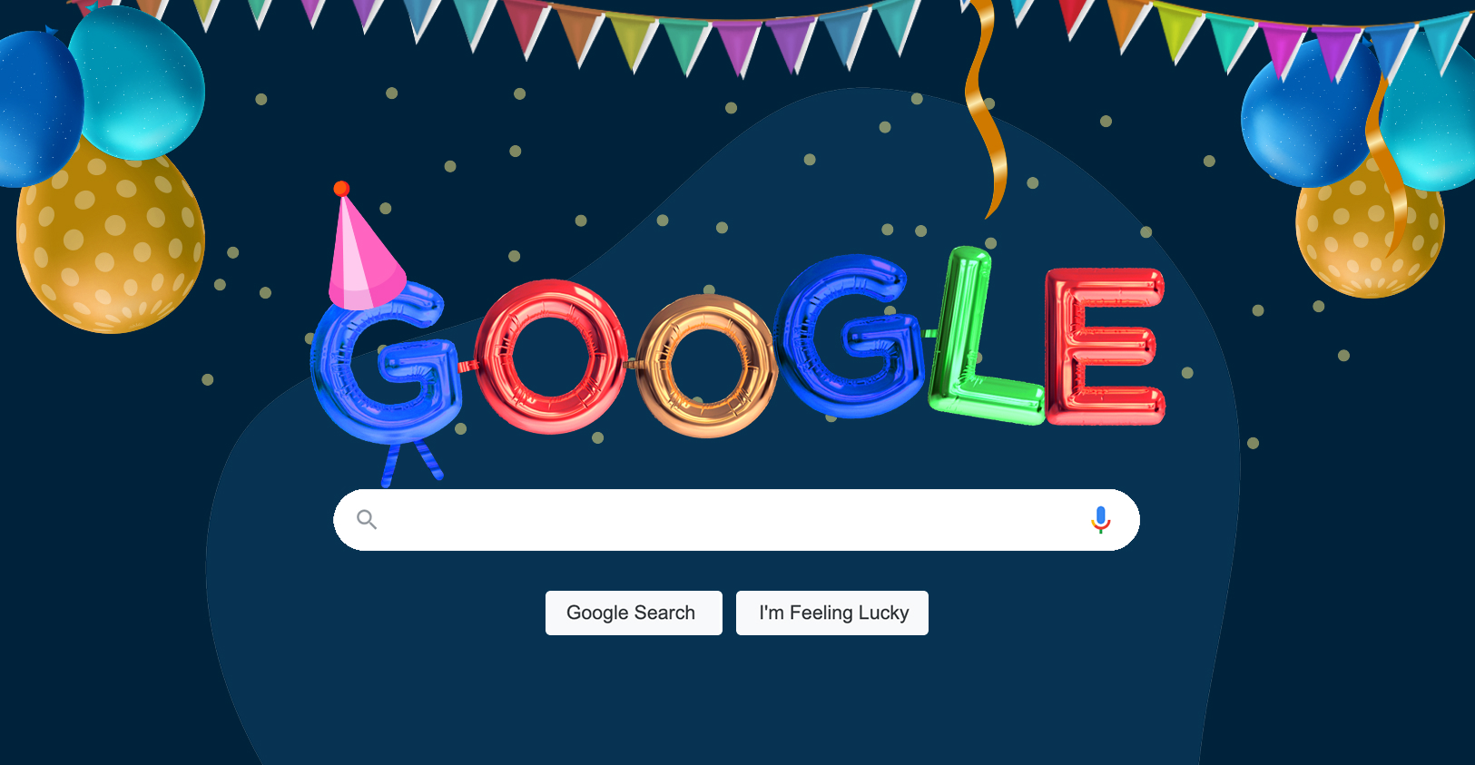 Google celebrates its 19th birthday with the Doodle snake